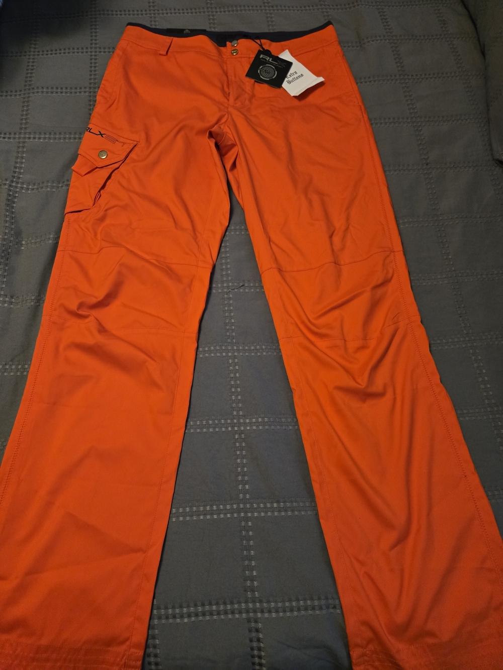 Ralph Lauren Navy and Orange Golf Apparel